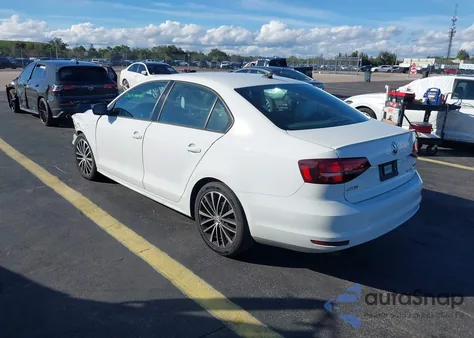 2017 Volkswagen Jetta 1.8T Sport from USA, damaged, VIN 3VWD17AJ5HM387021